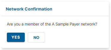 Are you a member of the A Sample Payer network?