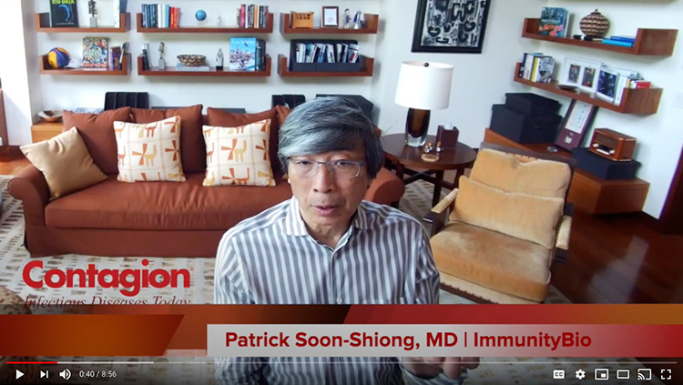 Patrick Soon-Shiong on Contangion Live YouTube Video Thumb
