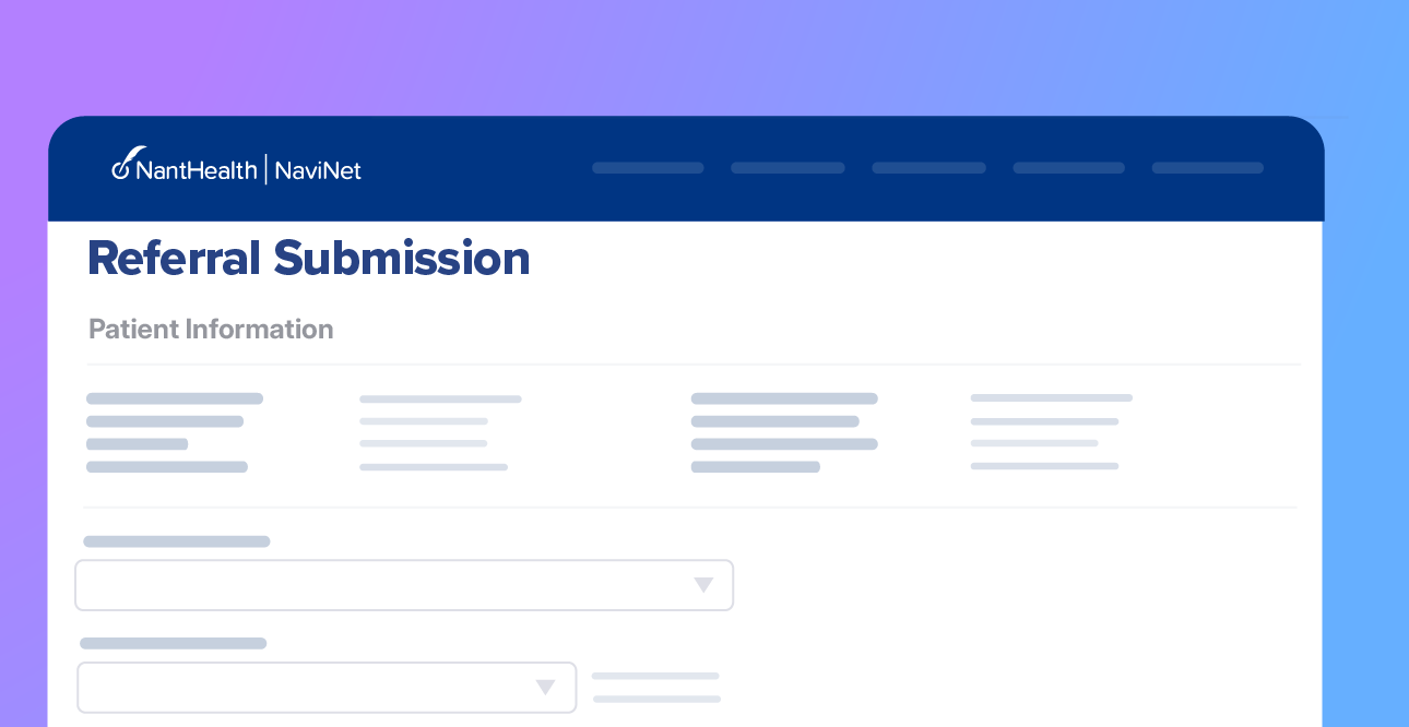 Illustration of Referrals within NaviNet