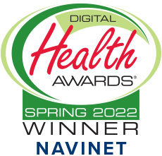 Digital Health Award Winner Spring 2022 Badge for NaviNet
