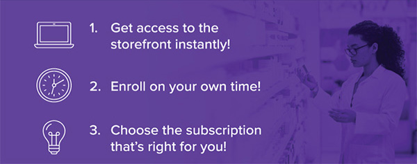 Signing up for NaviNet AllPayer Access is as easy as 1-2-3