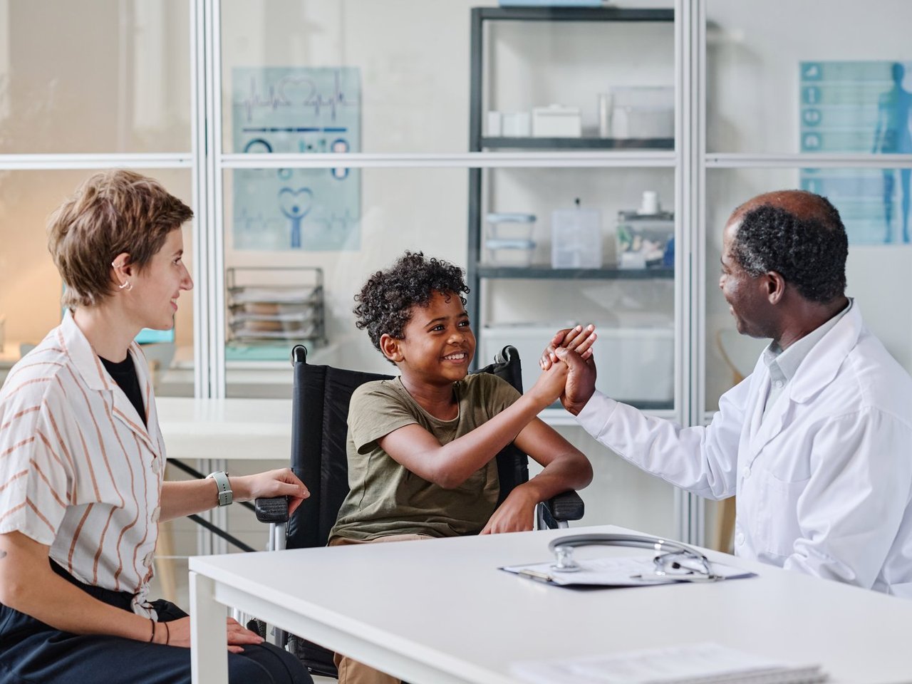 Rheumatologist reviewing autoimmune treatment options
