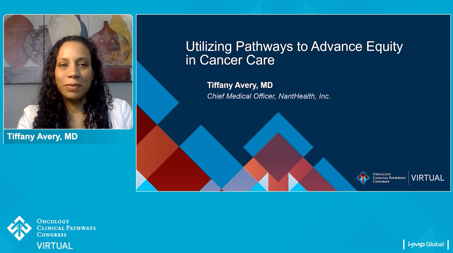 Dr. Tiffany Avery NantHealth’s Chief Medical Officer talks at Oncology Clinical Pathways Congress